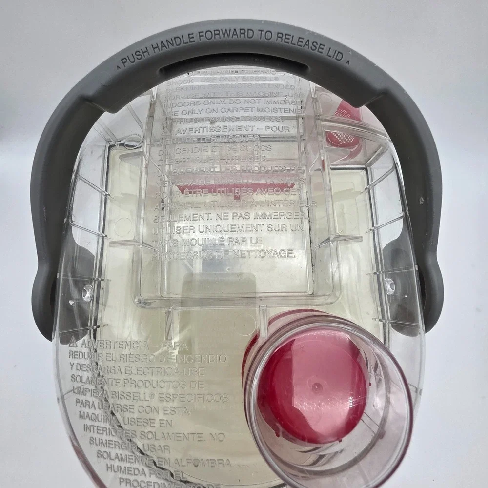 GENUINE Bissell ProHeat Water Tank & Lid 2030100 203-0100 1370 25A3 1622 1623